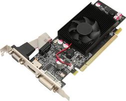 VBESTLIFE GT210 1GB DDR2 64 bitų 589 MHz vaizdo plokštė „PCI Express 2.0“ – kompiuterio žaidimų vaizdo plokštė su ventiliatoriumi (GT210 1GB DDR2 64 bitų)