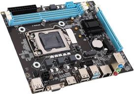 VBESTLIFE H81 LGA1150 motininė plokštė staliniam kompiuteriui, Micro ATX žaidimų motininė plokštė, dviejų kanalų DDR3, M.2 NVMe, NGFF SATA 6Gb/s PCIe motininė plokštė