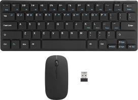 VBESTLIFE Klaviatūros ir pelės rinkinys 2.4G USB belaidė klaviatūra ir pelė Kompiuterių priedai Tylus ergonomiškas