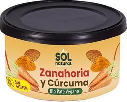 Veganiškas morkų ir ciberžolės paštetas, 125 g
