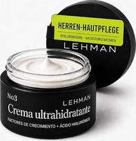 Veido kremas vyrams, itin drėkinantis, 50 ml, raukšlių mažinantis kremas, senėjimo prevencija, 72 val., hialurono rūgštis, peptidai, kakadu ekstraktas, vitaminas C, ryžių milteliai, matinis efektas, mišriai, riebiai ir sausai odai, pagamintas Ispanijoje