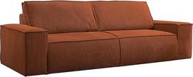 Vente-unique - Sofa lova 4 Amelia - Velvetas - Terakota