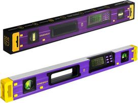 Verk LY60 Skaitmeninis gulsčiukas 0-360° 2 lygiai 600 mm tikslumas ±0,1° LCD ekranas Automatinis išsijungimas Akustinis signalas IP54, skirtas statyboms ir "pasidaryk pats