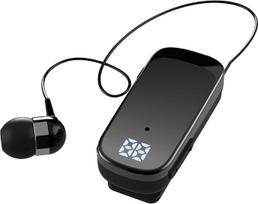 Verslo „Bluetooth“ ausinės su įtraukiamais ausų laidais, laisvų rankų funkcija | Belaidės ausinės su mikrofonu, „Bluetooth“ V5.2, „Multipoint“ technologija, 20 valandų pokalbių trukmė, 120 valandų budėjimo režimas