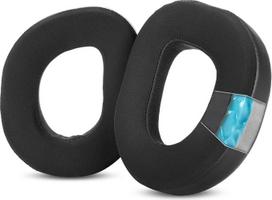 Vėsinančios gelinės ausų pagalvėlės, skirtos „Turtle Beach Stealth 600 Gen 2“ / „600 Gen2 USB“ / „600 Gen 2 MAX“ / „600 Gen3“ ausinėms, pagamintos iš atminties putų su kvėpuojančiu „Eisseiden“ audiniu, atsarginės ausų pagalvėlės, juodos spalvos