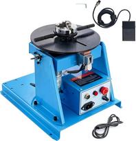 VEVOR suvirinimo sukamasis stalas, 20 W suvirinimo pozicionierius, 1–12 apsisukimų per minutę manipuliatorius, 10 kg (horizontaliai) / 5 kg (vertikaliai), sukamasis stalas, 0–90° pakreipimo kampas, K01-63 trijų žandų griebtuvas, skirtas pjovimui, šlifavim