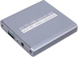 VHS į skaitmeninį keitiklis, AV į HDMI keitiklis, USB vaizdo įrašymo plokštė, skirta „Hi8“ ir VHS vaizdo magnetofonams, konvertuojanti į skaitmeninį 1080p formatą, skirta nešiojamiesiems kompiuteriams, senų kasetinių įrašų konvertavimas į MP4