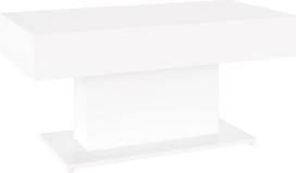 vidaXL Kavos staliukas Paprastas šoninis staliukas Svetainės staliukas Kavos staliukas Sofos staliukas Arbatos staliukas Svetainės staliukas Baltas 96 x 50 x 45 cm Medienos medžiaga
