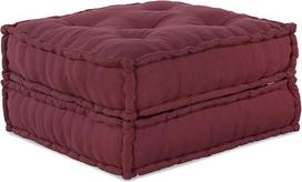 vidaXL Modulinė sofa Element Kaštonas Ruda 70 x 70 x 36 cm Audinys, Sofa, Sėdynė Pouf, Sofa lova, Modulinė sofa, Pouf, Paletės pagalvėlė, Audinys Sofa, Grindų sofa