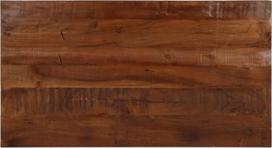 vidaXL Stalo viršus, medinis viršus, stačiakampis, medžio masyvo stalviršis stalui, valgomojo stalas, kavos staliukas, pakaitinis stalviršis, 110 x 50 x 2,5 cm, senas medžio masyvas