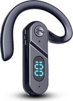 Viena „Bluetooth“ ausinė, belaidės ausinės su „5.2“ lustu ir profesionaliu skaitmeniniu ekranu, užtikrinančios įtraukiantį garsą vairuojant, bėgant ir biure