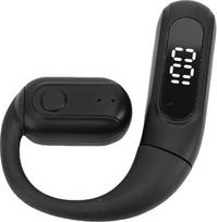 Vienos ausies belaidės ausinės su 180° pasukimo funkcija ir naujausia „Bluetooth 6.0“ technologija, „Bluetooth“ ausinės su patikimu kabliuku (juodos)