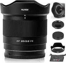 VILTROX 20mm F2.8 FE, 20mm f/2.8 pilno kadro objektyvas "Sony E-Mount", STM automatinio fokusavimo objektyvas "Sony E-Mount" A7 A7R A7S A7C A7II A7RII A7SII A7SII A7SIII A7III A7RIII A7RIII A7IV A7RIV A9 A1FX3 A7RV ZVE1 A7RV ZVE1 A7IV