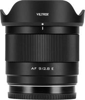 VILTROX 9 mm f2.8 E, AF 9 mm F2.8 Air E montavimo objektyvas "Sony E", automatinio fokusavimo APS-C itin plataus kampo objektyvas, skirtas "Sony" a7III a7 a7 a7R A1 A7R A7CII a6500 a6600 ZV-E10 FX30