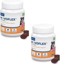 Virbac Movoflex Soft Chews L, dviguba pakuotė, 2 x 30 vienetų, papildomas maistas dideliems šunims, su kiaušinio lukšto membrana