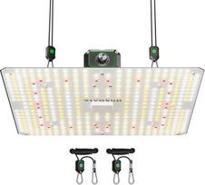 VIVOSUN LumaLight 150 W LED augalų lempa, viso spektro auginimo lempa su dideliu PPFD ir pritemdymo funkcija, pažangus augalų apšvietimas kambariniams augalams, auginimui, daržovėms ir žydėjimui