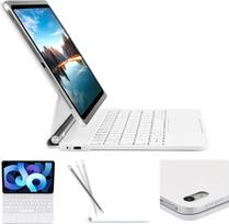 Vokiškos QWERTZ klaviatūros dėklas „Magic Keyboard“ skirtas „iPad Pro“ 11 colių (1–4 kartos) ir „iPad Air“ 11 colių (M4 2026, M3 2025, M2) bei 10,9 colių „Air“ (4-osios/5-osios kartos) - Magnetinis klaviatūros dėklas su pelės kilimėliu, 7 spalvų