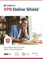 VPN programinė įranga USB atmintinėje | „Steganos VPN Online Shield“ | Naršykite anonimiškai, paslėpkite IP adresą, blokuokite reklamą ir sekimą | Apsauga viešuose „WLAN“ tinkluose | 1 metai 5 įrenginiams | „Windows“ ir „Mac“