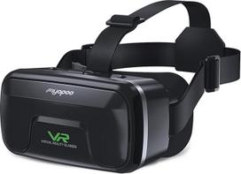 VR akiniai – 3D virtualios realybės akiniai, skirti realistiškiems žaidimams ir filmams, lengvi ir patogūs, suderinami su „Android“ ir „iPhone“ įrenginiais (4,7–6,6 colių), skirti vaikams ir suaugusiems