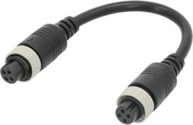 VSG 24 93008 Atbulinės vaizdo kameros adapterio kabelis, jungiamasis kabelis, adapteris, 4 kontaktų