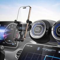 WAITOUCH automobilinis telefono laikiklis, suderinamas su "Mercedes Benz 22C/23C/24C/24GLC/24CLE", automatinio užrakto oro ventiliacijos laikiklis tinka bet kokiam telefonui, "Mercedes Benz" priedai