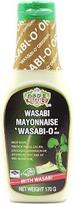 WASABI-O Aštrus majonezas – majonezas su wasabi, pagamintas iš tikro wasabi, azijietiškas majonezo buteliukas su išspaudimo anga, 170 g