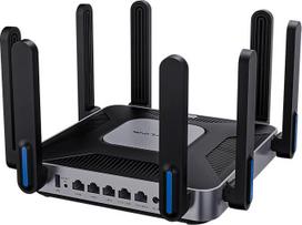 WAVLINK dviejų dažnių AX6000 WLAN maršrutizatorius, 5950Mbps WiFi 6 žaidimų maršrutizatorius, 5GHz/4803Mbit/s + 2.4GHz/1147Mbit/s, 8x5dBi antenos, MU-MIMO, Beamforming, 2.5G WAN/LAN, be DSL/Modem funkcijos