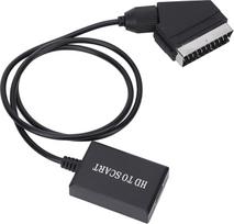 wendeekun HDMI vaizdo keitiklio adapteris, HDMI į SCART keitiklis, HD multimedijos sąsajos vaizdo adapteris, nereikalauja tvarkyklės, "Plug and Play