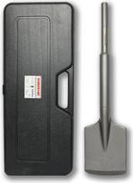 WERHE kastuvinis kaltas 110 mm x 410 mm, SDS Max tvirtinimas, legiruotas plienas | Svoris 2,76 kg, paviršius apdorotas šratavimu, komplekte su plastmasiniu dėklu, skirtas betonui, asfaltui, šaknims, suderinamas su plaktukiniais gręžtuvais