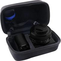 WERJIA kietas dėklas, suderinamas su "Sony Alpha ZV-E10/ZV-E10L" beveidrodžiu skaitmeniniu fotoaparatu - tinka 16-50 mm objektyvui (tik korpusas) - juodas, suderinamas su kelionėmis, juodas, suderinamas su kelionėmis