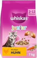 WHISKAS Beutel Trocken Junior mit Huhn 7kg