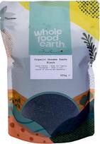 Wholefood Earth Ekologiškos sezamo sėklos juodos 1 kg Žalios, be GMO, veganiškos, sertifikuotos ekologiškos