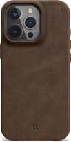 WIIUKA dėklas "iPhone 15 Pro Max", odinis iš Vokietijos, itin plonas, aukščiausios kokybės mobiliojo telefono dėklas, Qi, Vintage Brown