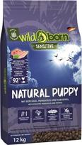 Wildborn Natural Puppy 1 x 12 kg sausas maistas šuniukams ir jauniems šunims su paukštiena, pangasijomis ir bulvėmis, 92 % gyvūninių baltymų