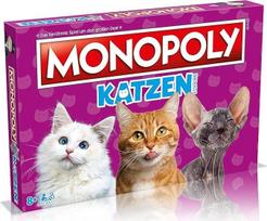 Winning Moves Monopoly Cat Edition - Monopolio žaidimas gerbėjams - Šeimos žaidimai Strateginiai stalo žaidimai Katės - 2+ žaidėjai nuo 8+ metų - vokiečių kalba