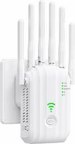 WLAN kartotuvas, 1200Mbps, signalo stiprintuvas, 6 antenos, dviejų dažnių, gigabito