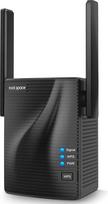 WLAN stiprintuvas – 1200Mbit/s interneto stiprintuvas su LAN jungtimi, WLAN kartotuvas, aprėpiantis iki 120 m² plotą, skirtas kištukiniam lizdui, 5G ir 2,4 GHz WLAN stiprintuvas-prieigos taškas, WPS, suderinamas su visais įrenginiais