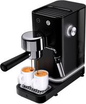 WMF „Lumero“ espreso aparatas su portafilteriu, 1350 W, aparatas su portafilteriu, 3 įdėklai, skirtas 1–2 puodeliams espreso, taip pat tinka ir espreso kapsulėms, 15 barų, puodelių laikiklis, pieno putojimo antgalis, juodos spalvos