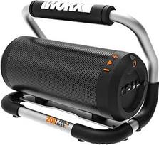 WORX WX009.9 20 V "Bluetooth" akumuliatorinis garsiakalbis - "Aux-In" jungtis ir USB prievadas - veikimo trukmė apie 10 valandų - 4.2 "Bluetooth" - suderinamas su "PowerShare" - akumuliatorius ir įkroviklis nepridėti