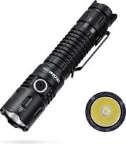 Wurkkos TD04 taktinis žibintuvėlis 3000LM LED žibintuvėlis USB įkraunamas žibintuvėlis itin ryškus LED žibintuvėlis su taktiniu jungikliu, maitinamas iš baterijos USB 8 režimai IP68 vandeniui atspari šviesa stovyklavietėje