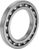 X AUTOHAUX 16014 P0 70x110x13 mm, sutepta, atviros konstrukcijos, sidabrinė riedlentės ratukė su giliagrūžiniu rutuliniu guoliu