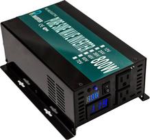 WZRELB RBP80012B1 800W Pure Sine Wave 12V DC į 120V AC saulės energijos keitiklis su ilgalaikiu LED indikatoriumi