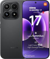 XIAOMI 17 išmanusis telefonas, 12GB RAM + 512GB atminties, "Leica Summilux" optika, "Light Fusion 950" vaizdo jutiklis, 6330 mAh baterija, "HyperAI", juodas