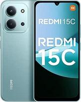 XIAOMI Redmi 15C 6,9 colių mobilusis telefonas 120Hz, 6000 mAh, 4GB RAM 128GB išmanusis telefonas mėtų žalia