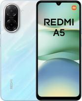 XIAOMI Redmi A5 išmanusis telefonas, 3 + 64GB, mėlynos spalvos, itin ryški 32 MP AI kamera, 5200 mAh baterija, galingas aštuonių branduolių procesorius, įspūdingas 17,5 cm (6,9 colio) 120 Hz ekranas (maitinimo šaltinis neįtrauktas)