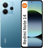 Xiaomi Redmi Note 14 4G 8GB + 256GB Global Edition išmanusis telefonas 6,67 colių AMOLED 120Hz 108MP Blue (be įkroviklio)