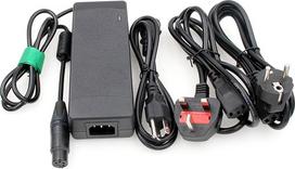 XLR 4 kontaktų kintamosios srovės maitinimo šaltinio adapteris "Sony F55 Venice" kanonas C400 C300 MKIII C500II VariCam Blackmagic URSA SmallHD 2400 16V 10A 160W