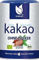 Xweet: Ekologiška geriamoji kakava 300 g - pasaldinta eritritoliu