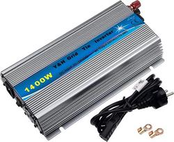 Y&H 1400 W tinklui prijungiamas keitiklis, suderinamas su MPPT, grynosios sinusinės bangos, DC 30–45 V saulės energijos įvestis, skirtas 24 V, 30 V ir 36 V fotovoltiniams saulės kolektoriams. AC 190 V–260 V išvestis, grynosios sinusinės galios, prijungiam
