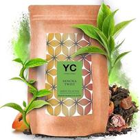 YC Yang Chai Sencha žalioji arbata 200 g - japoniška Sencha žalioji arbata su mango pasiflorų skoniu - žalioji arbata 100% natūrali